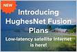 Fusion Low Latency Satellite Internet Plans Hughesne